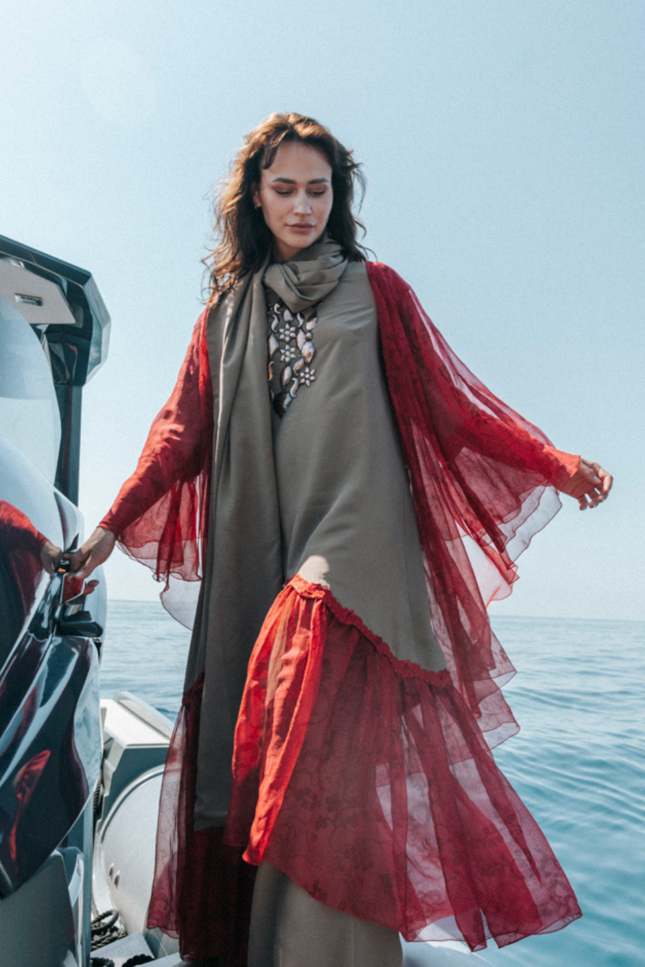 Al Khari Set – Elegant abaya dress with luxury fabric